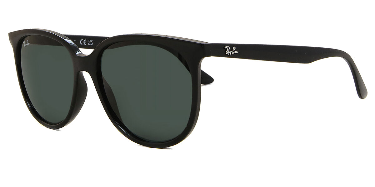 Ray-Ban RB4378 601/71 Oval Black Sunglasses | SmartBuyGlasses HK